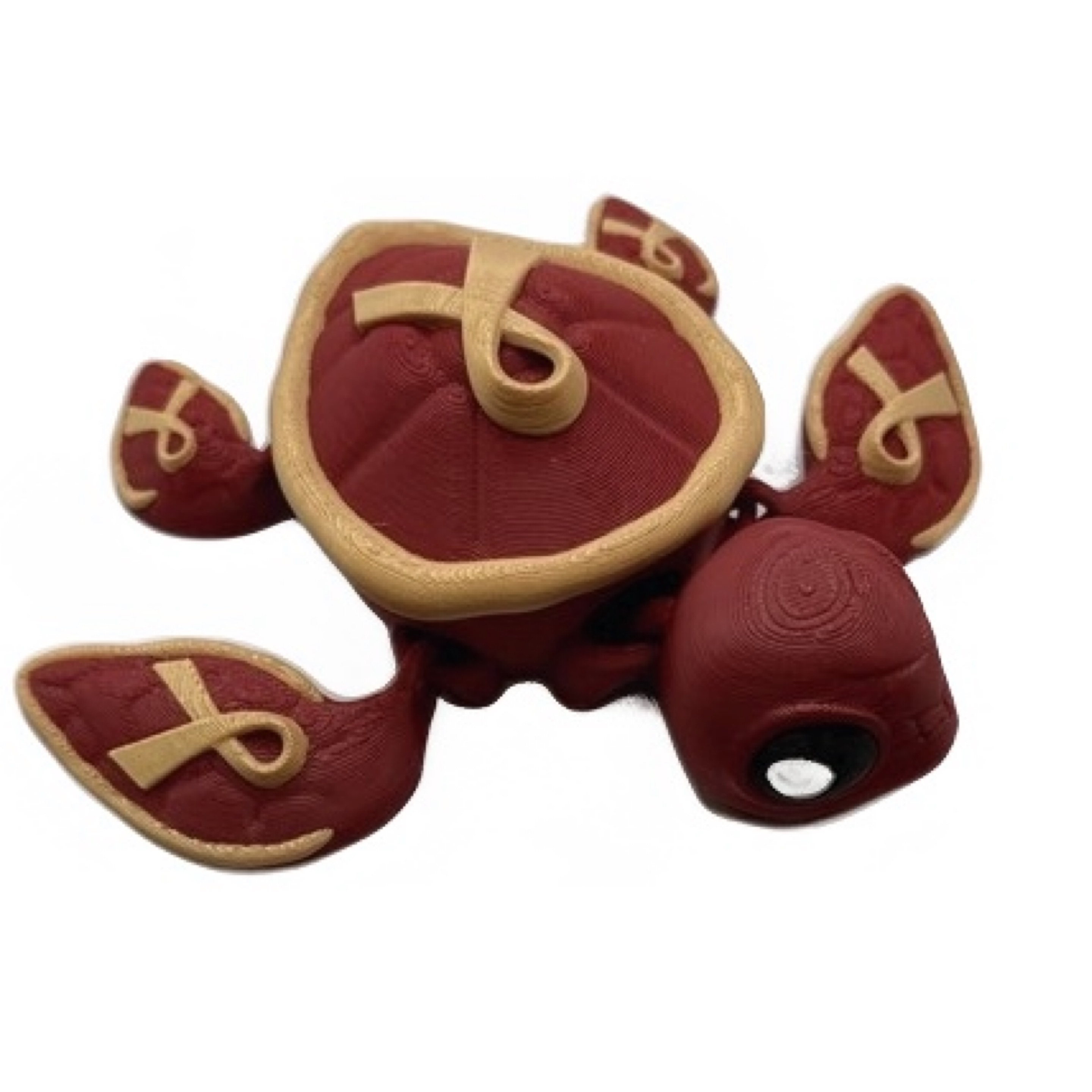 Gold Ribbon Awareness Turtle - Childhood Cancer