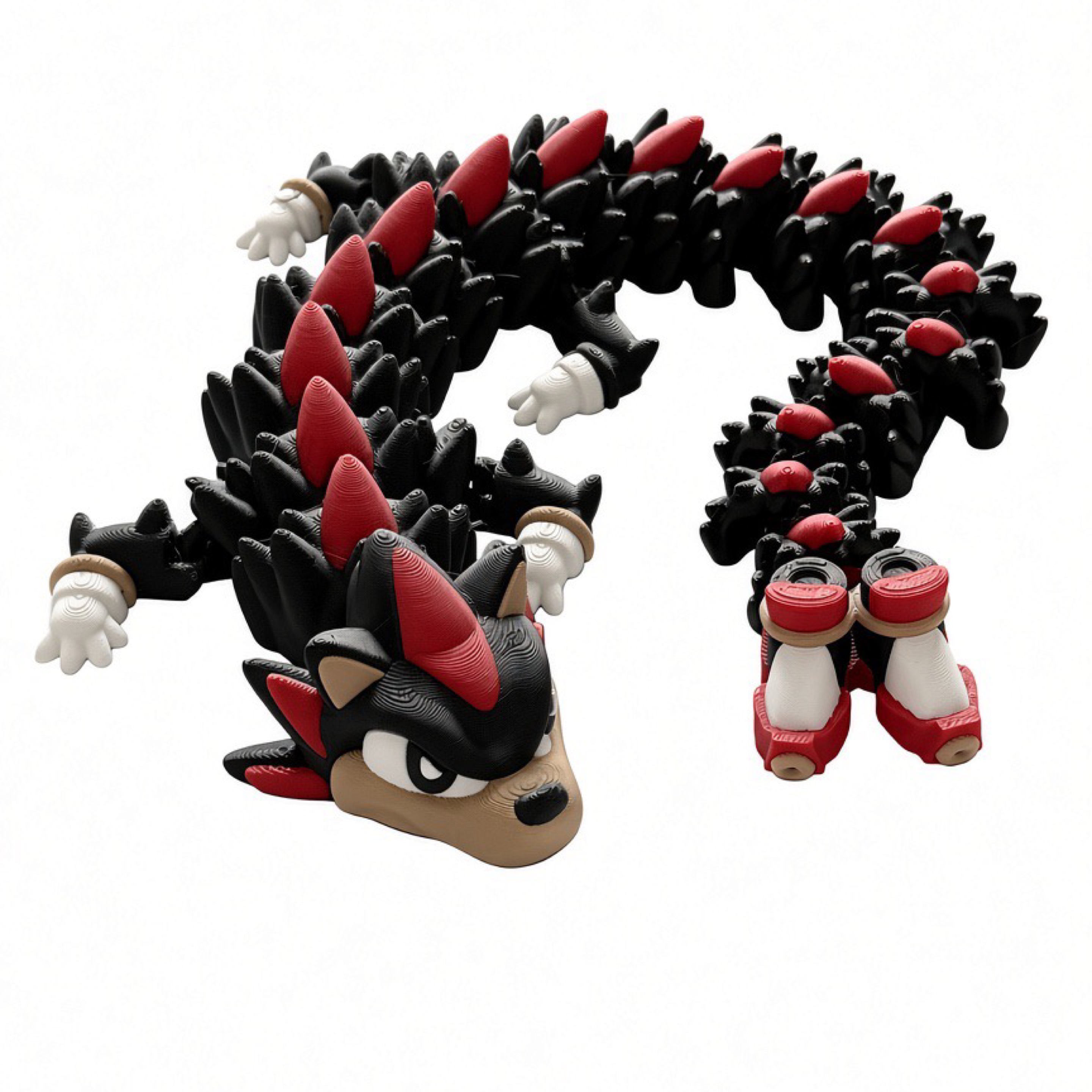 Hedgehog Dragon - Black Shadow