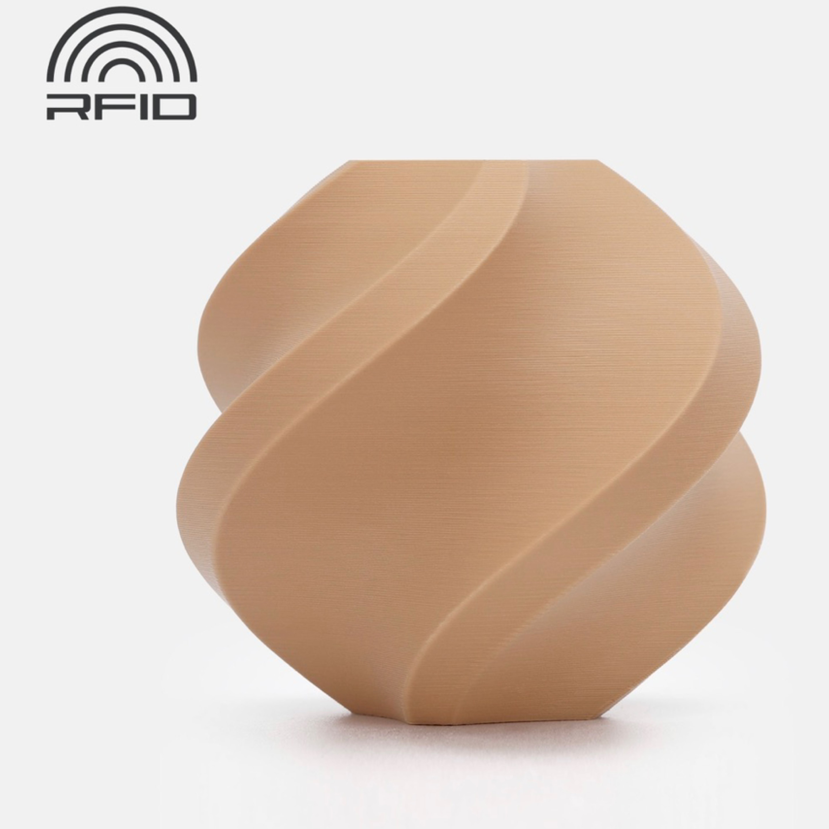 Bambu Lab PLA Matte - Caramel - Refill Roll