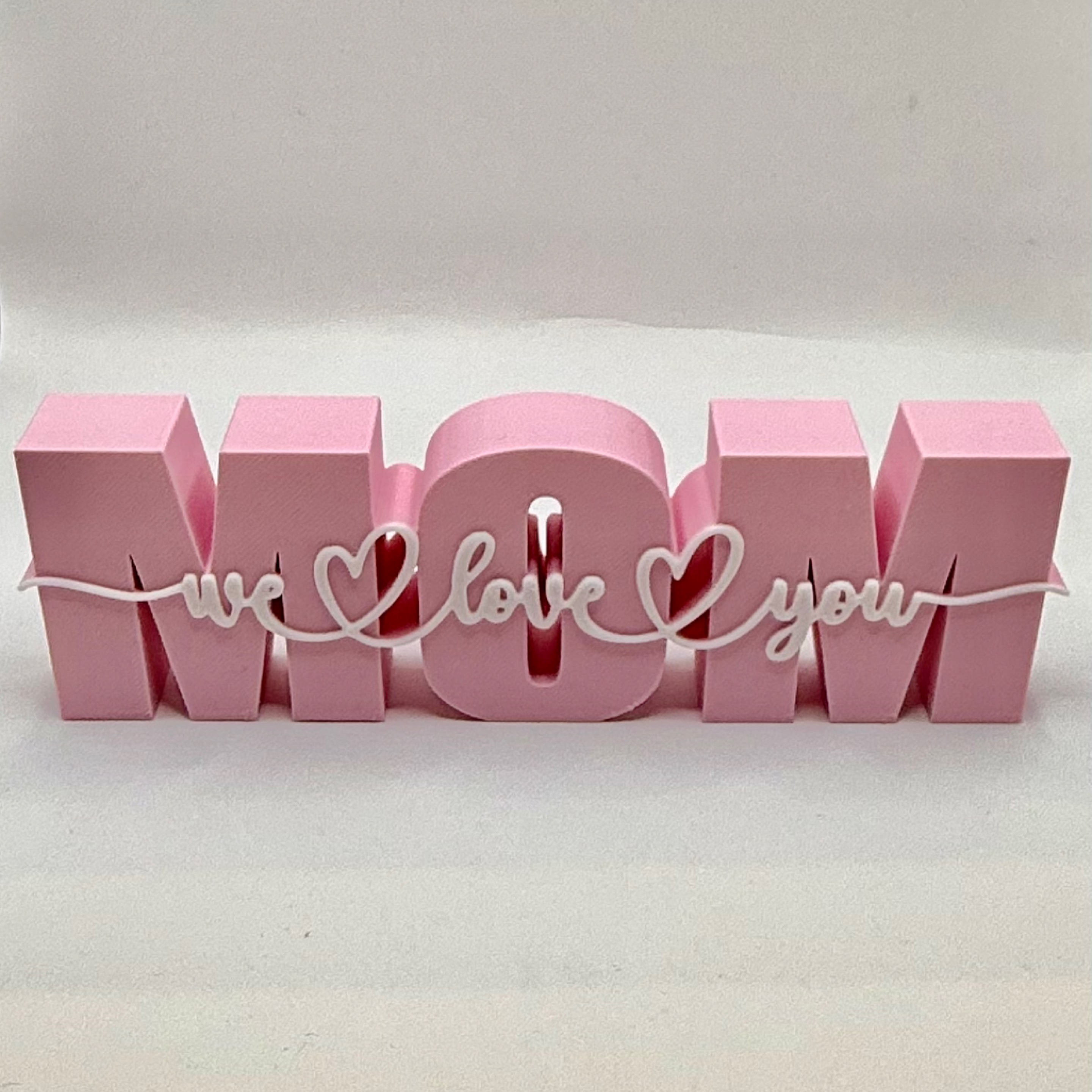 Mom - We Love You Sign