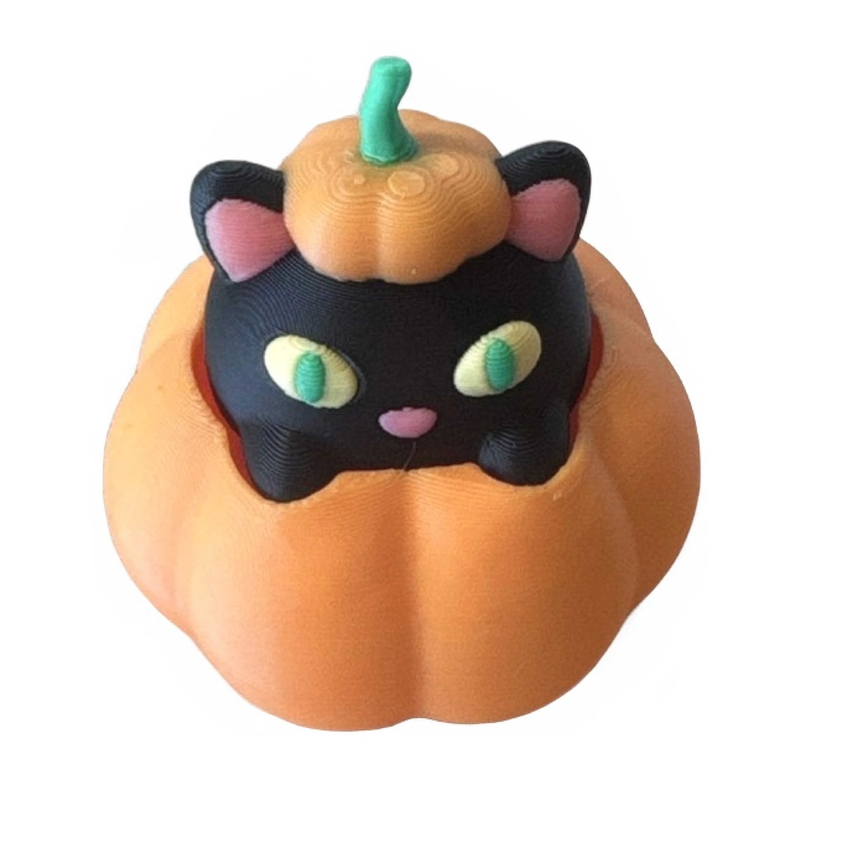 Pumpkin Cat Clicker - Large