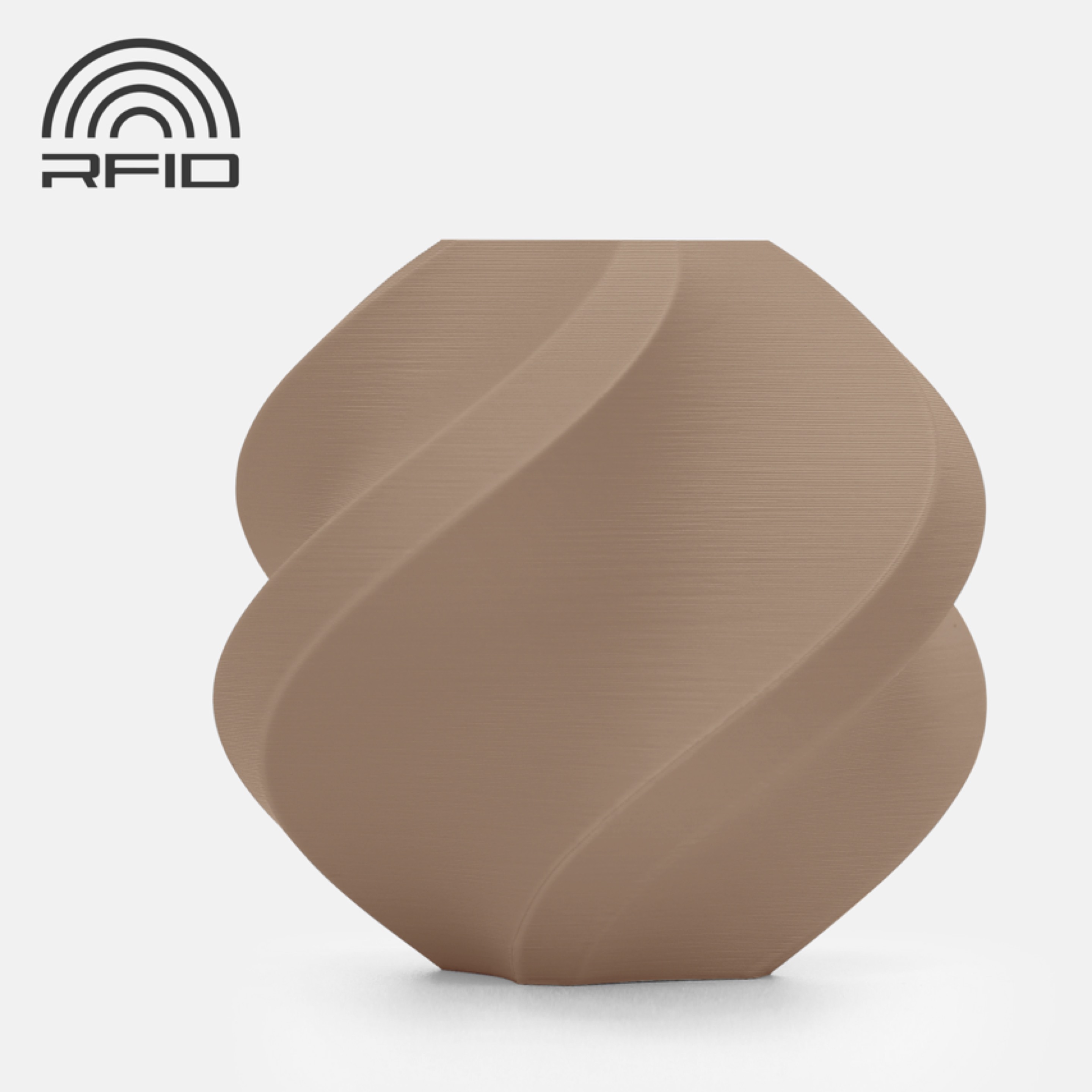Bambu Lab PLA Matte - Latte Brown Refill