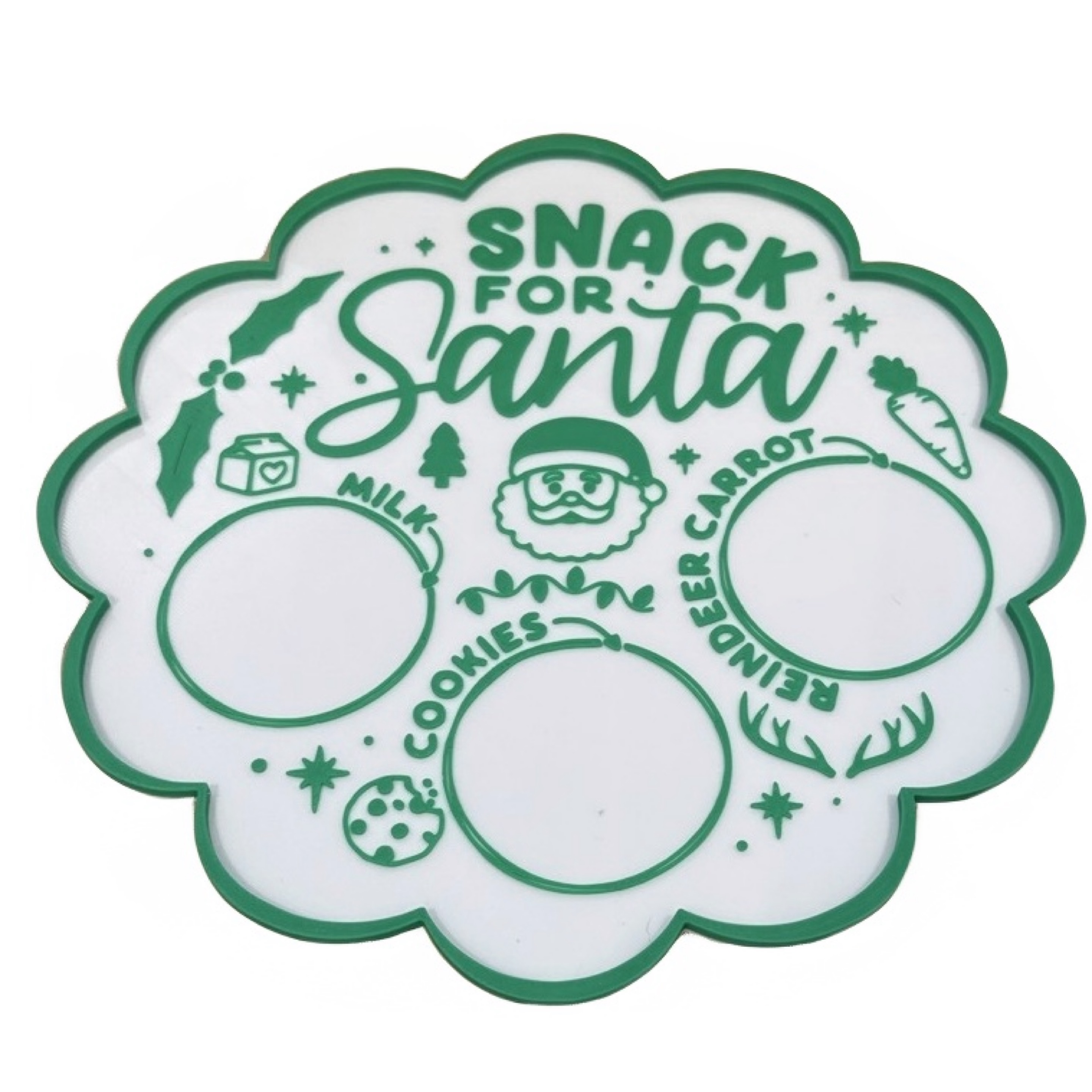 Snack for Santa Tray 