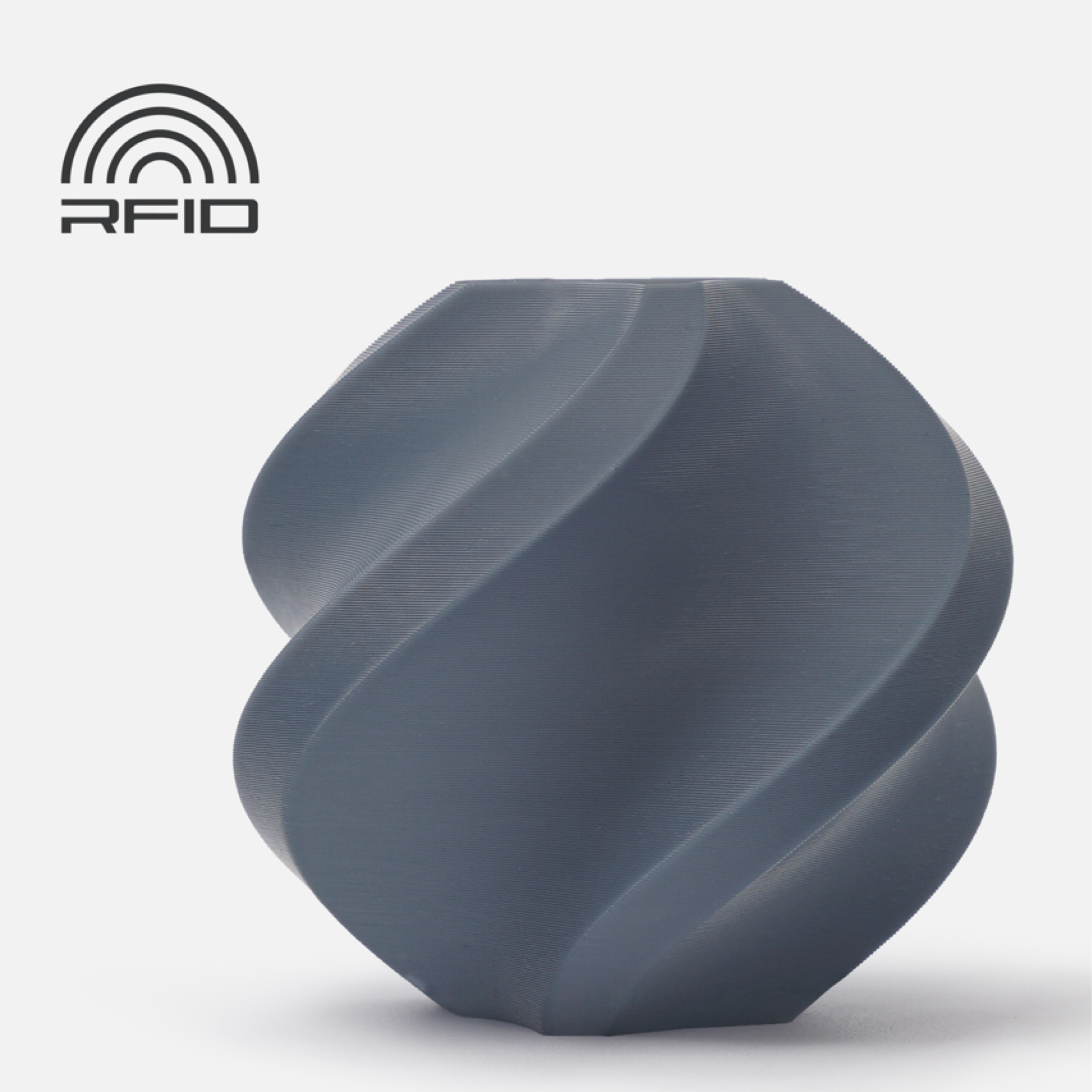 Bambu Lab 1 KG PLA Basic Blue Gray Refill
