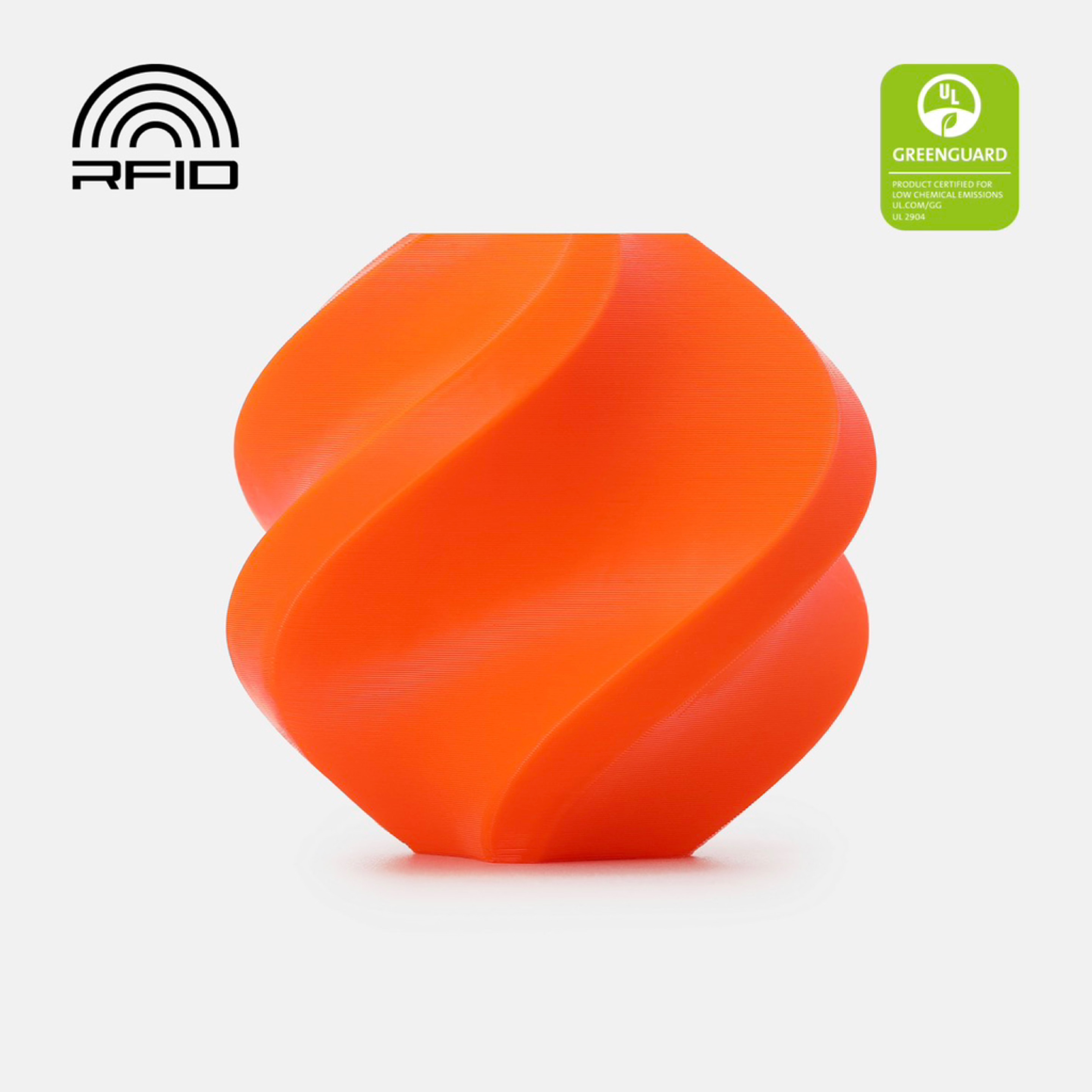 Bambu Lab PETG Basic - Orange Refill