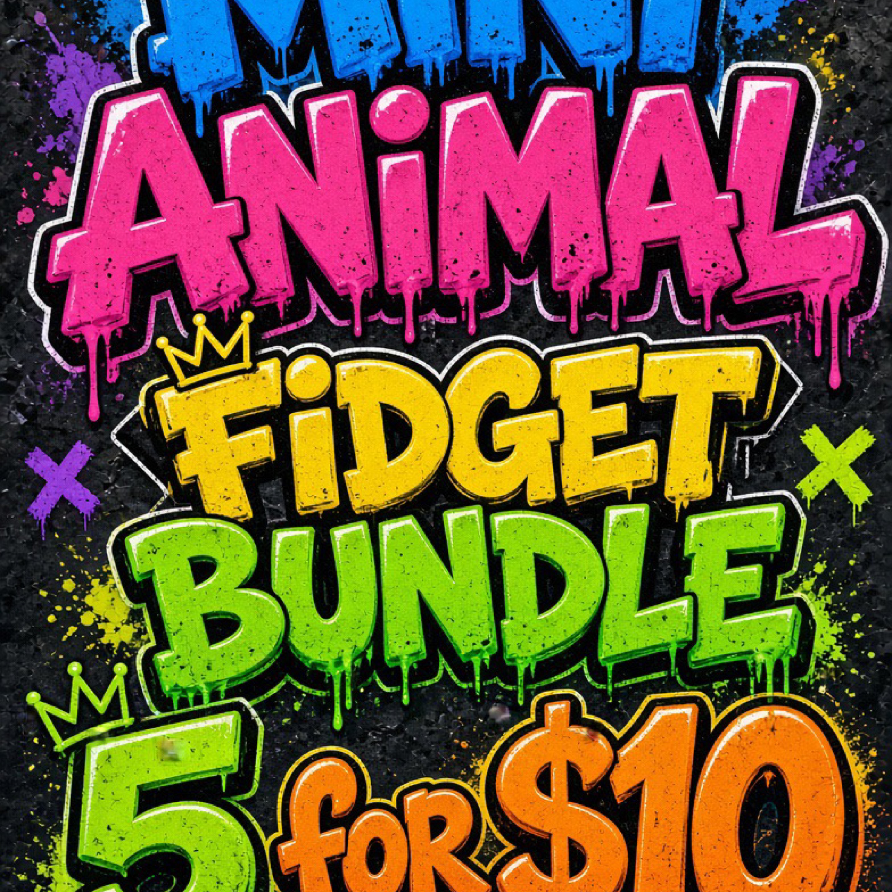 Mini Animal Fidget Bundle 