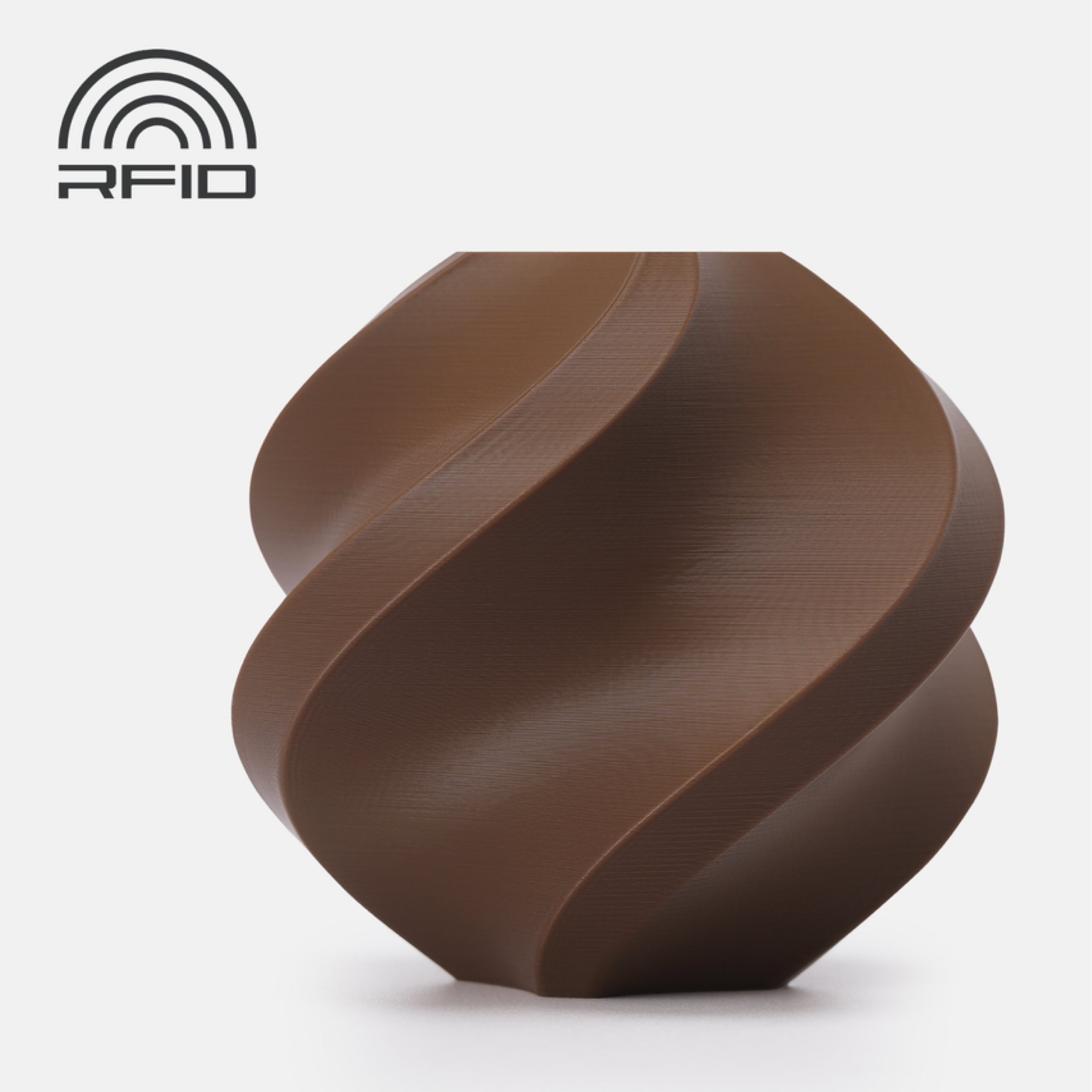 Bambu Lab PLA Basic - Cocoa Brown with Spool