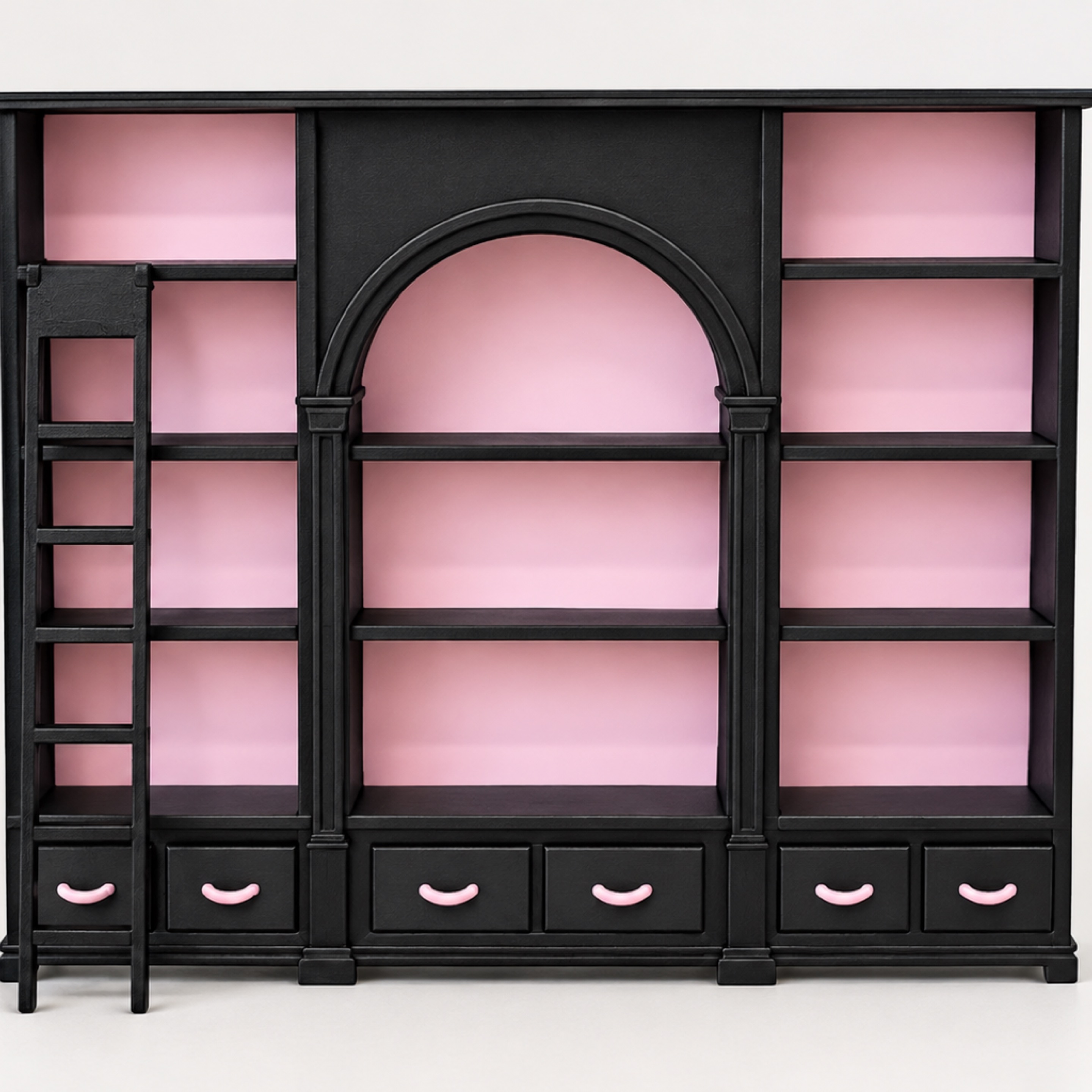 Mini Brands Arched Book Shelf Set