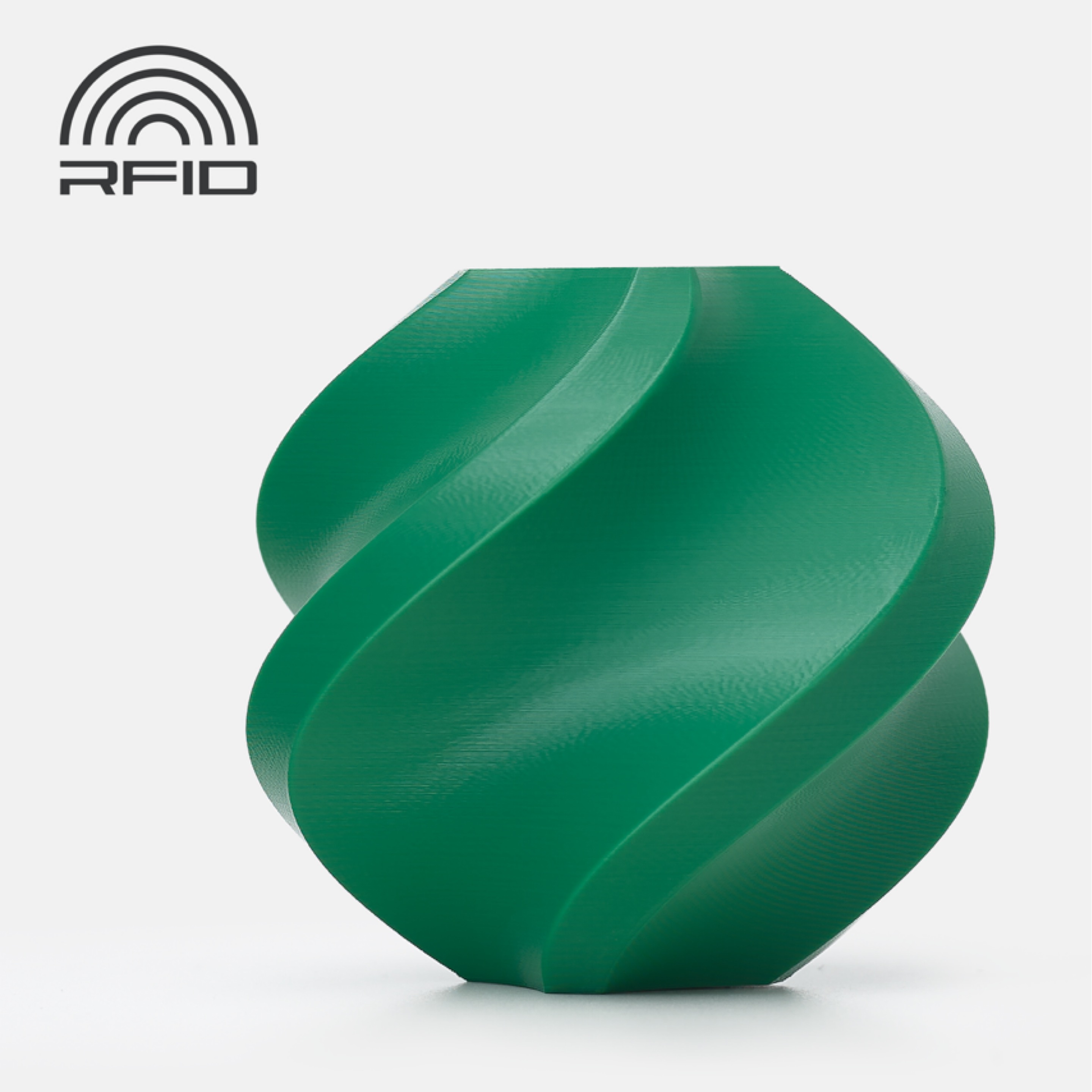 Bambu Lab PLA BASIC Mistletoe Green w/ Spool