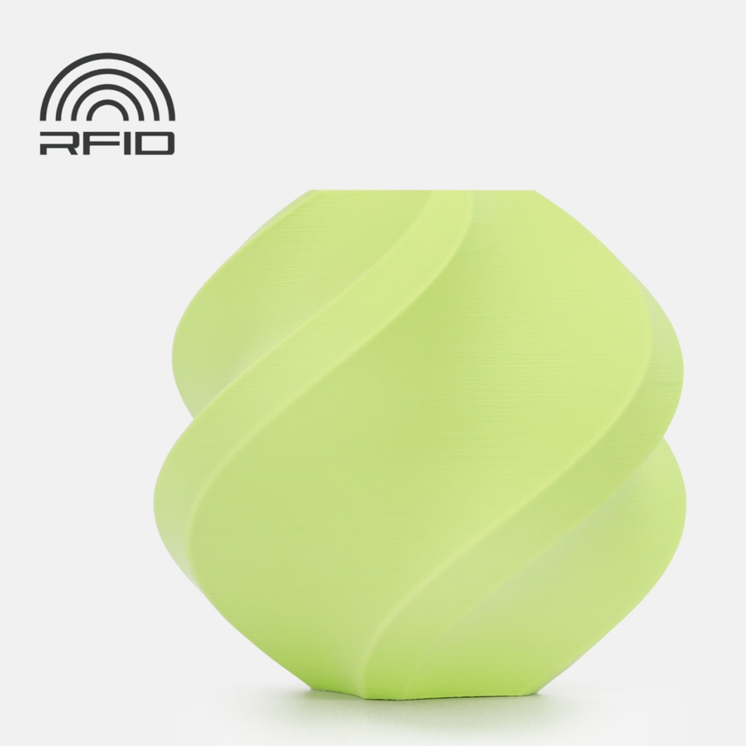 Bambu Lab PLA Matte Apple Green - Refill