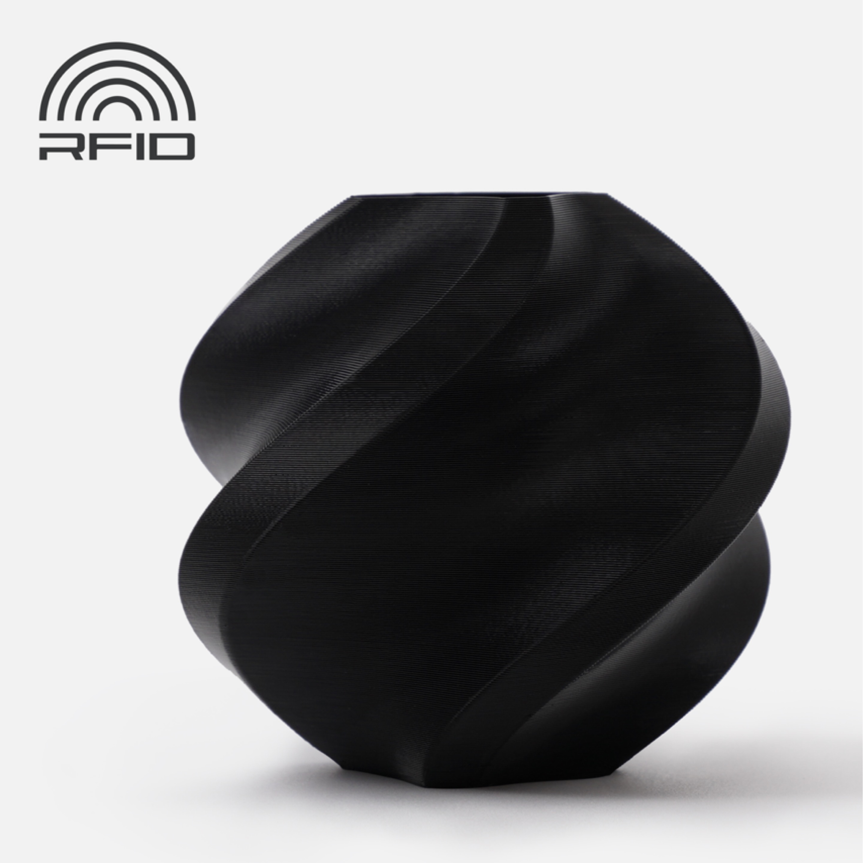 Bambu Lab PLA Basic - Black with Spool