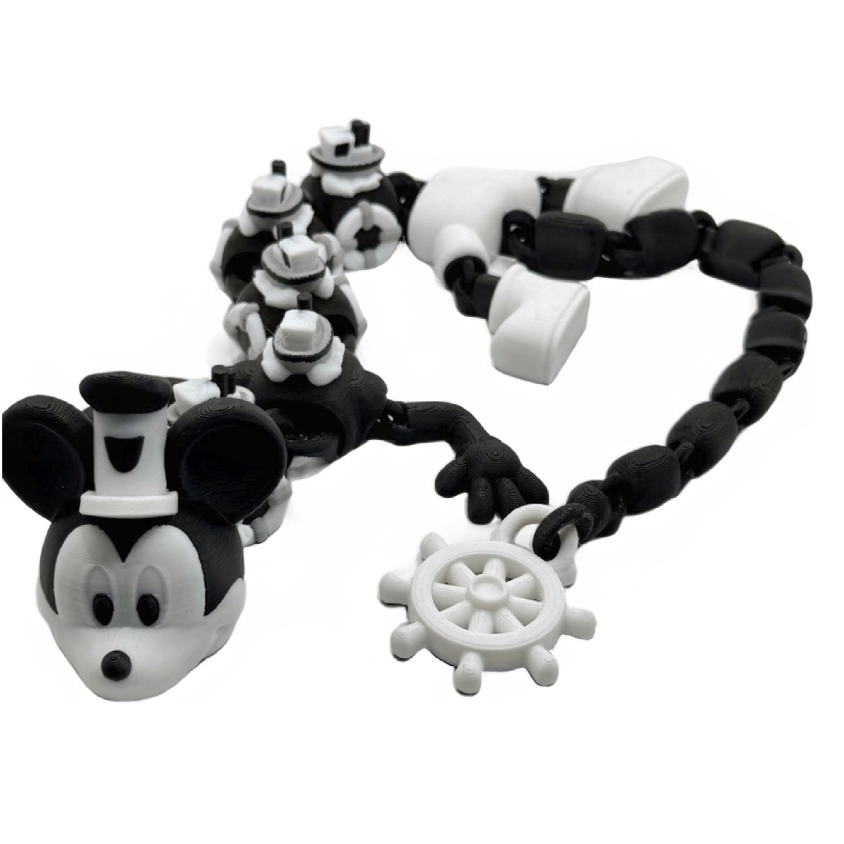 Steamboat Willie Mickey Mouse Dragon