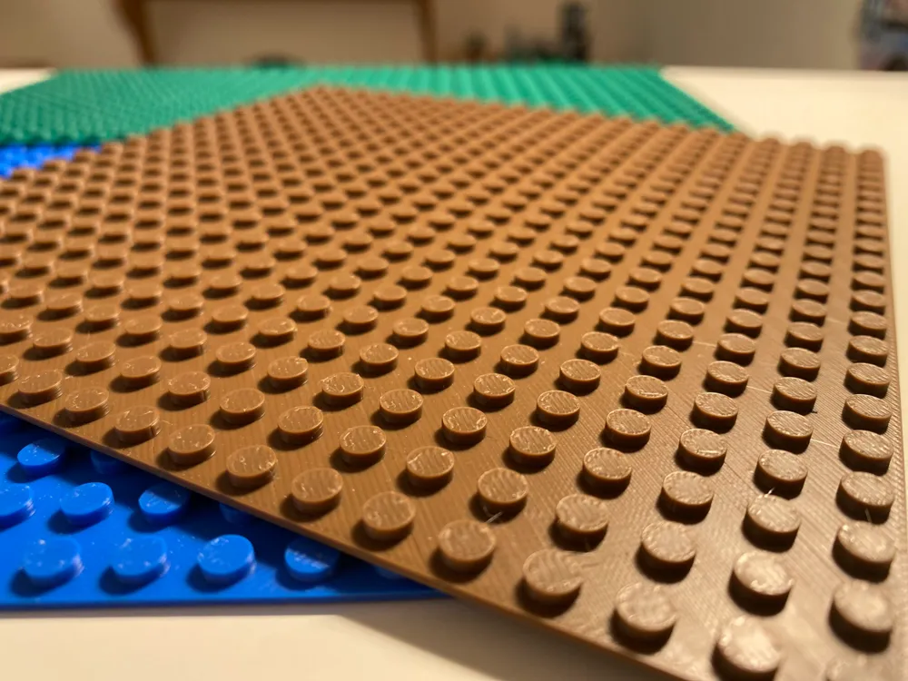 Brick Base Plates 28x28 Compatible with LEGO - 3D Printed Baseplate