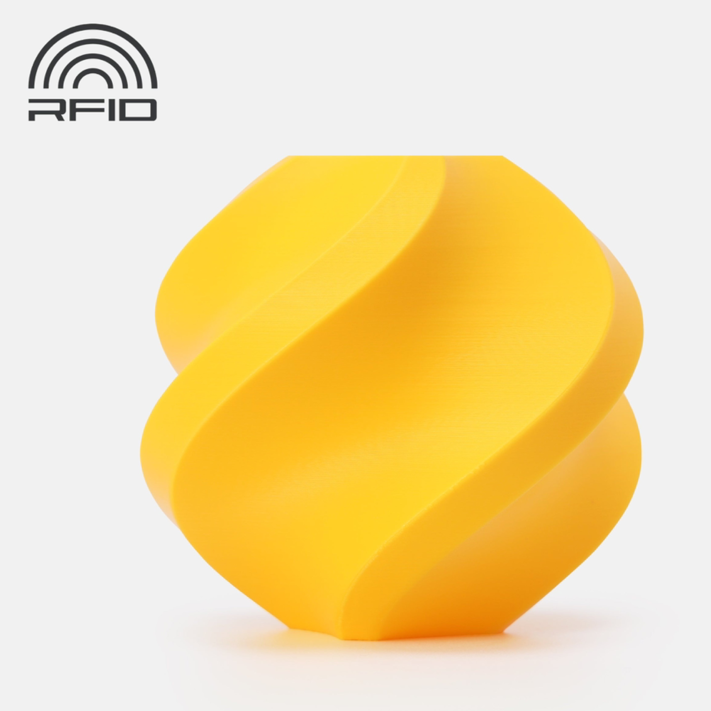 Bambu Lab PLA Basic - Sunflower Yellow with Spool