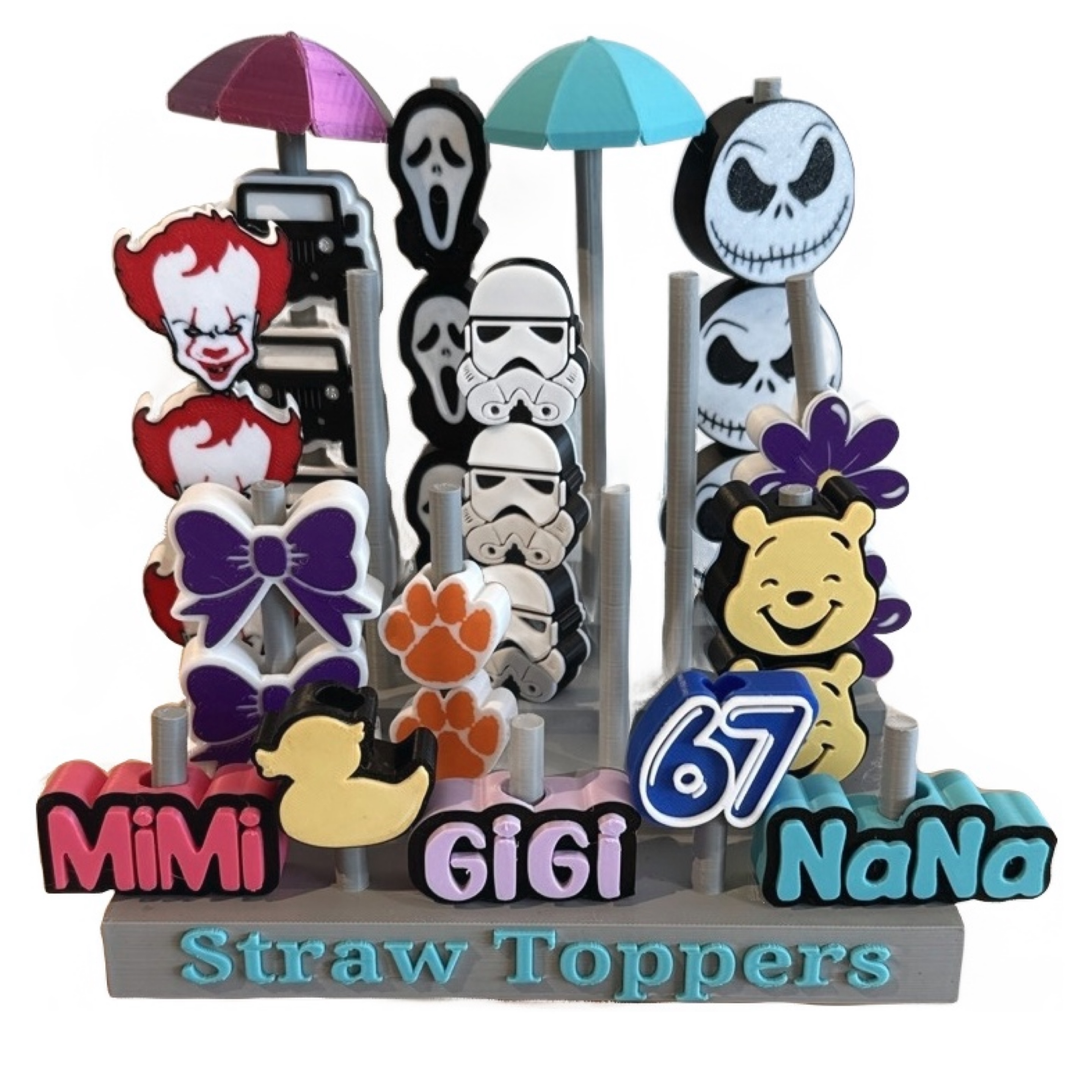Straw Topper - Various Style
